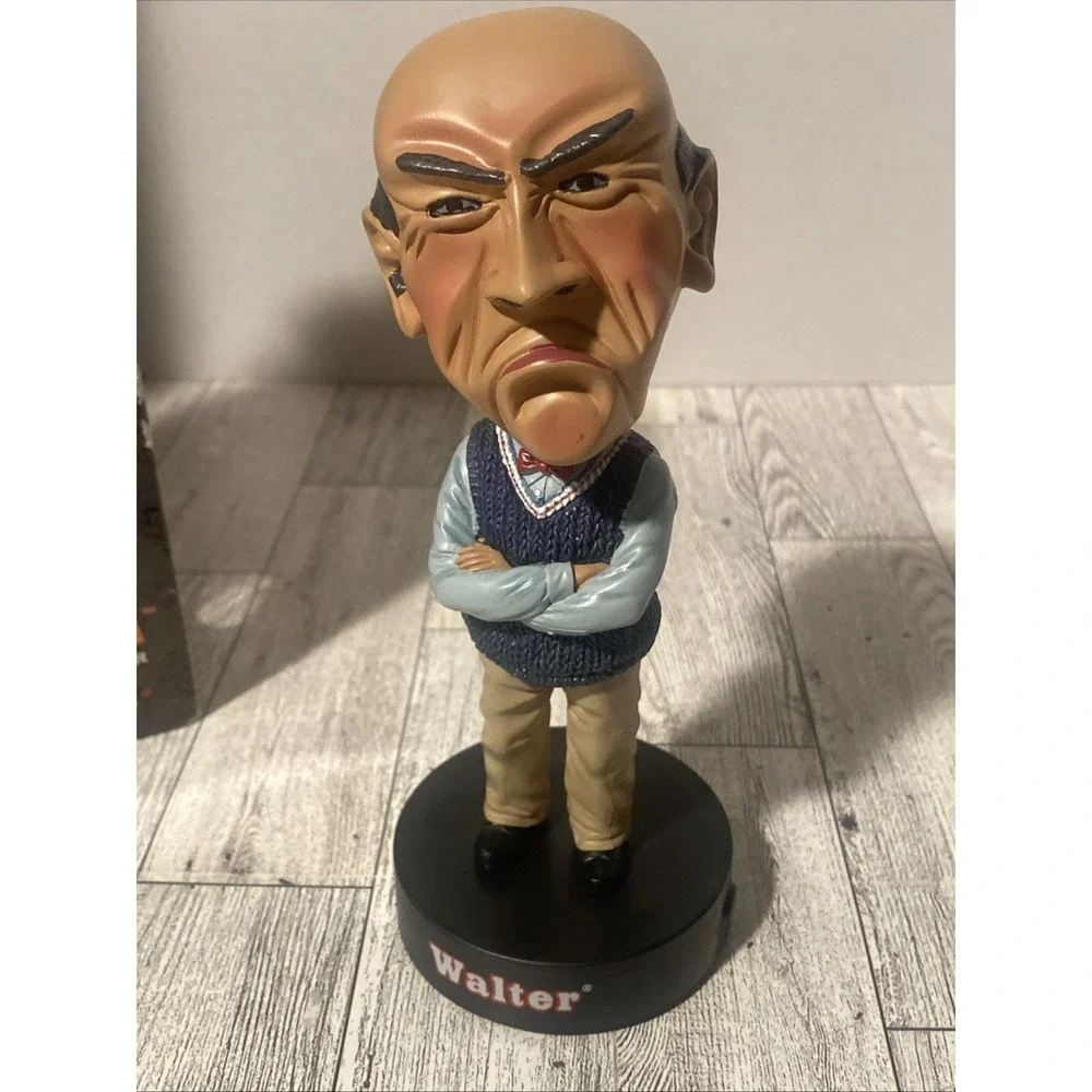 Jeff Dunham Walter Talking Headknocker Bobblehead OPEN BOX NEW BATTERIES